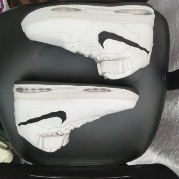 [FB1374-101] Mens Nike Air Force 1 MID EVO 'WHITE BLACK' - Picture 2 of 6